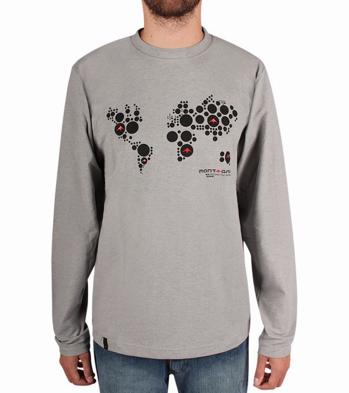 Remera de hombre manga larga World Remera de hombre manga larga World