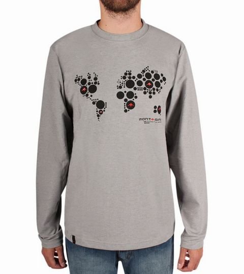 Remera de hombre manga larga World