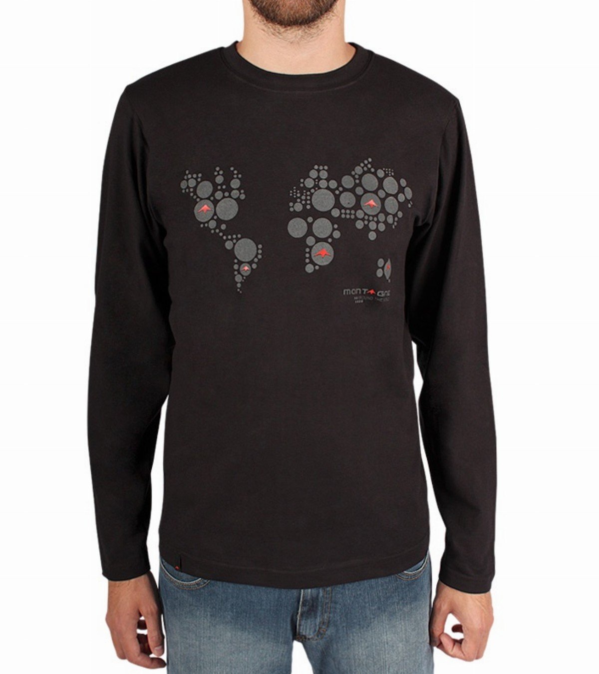 Remera de hombre manga larga World Remera de hombre manga larga World