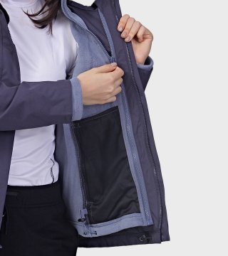 Campera de mujer Riven 3x1