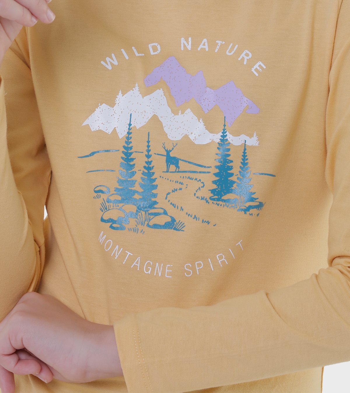Remera ML de niña Anui