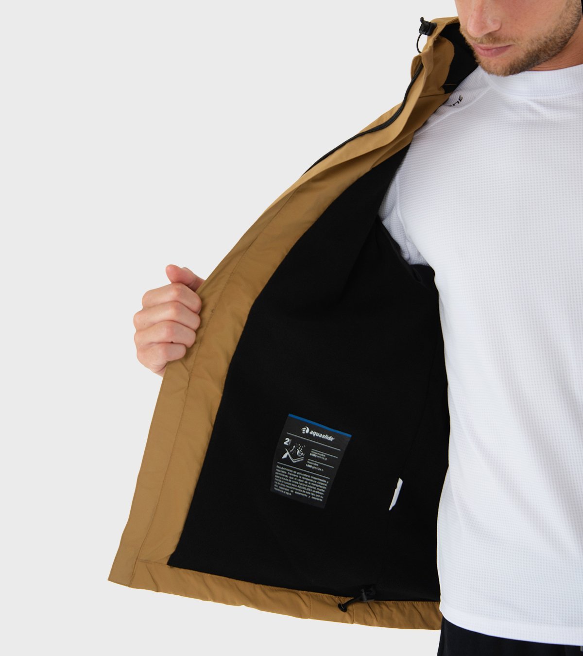 Campera de hombre Viggo con Polar