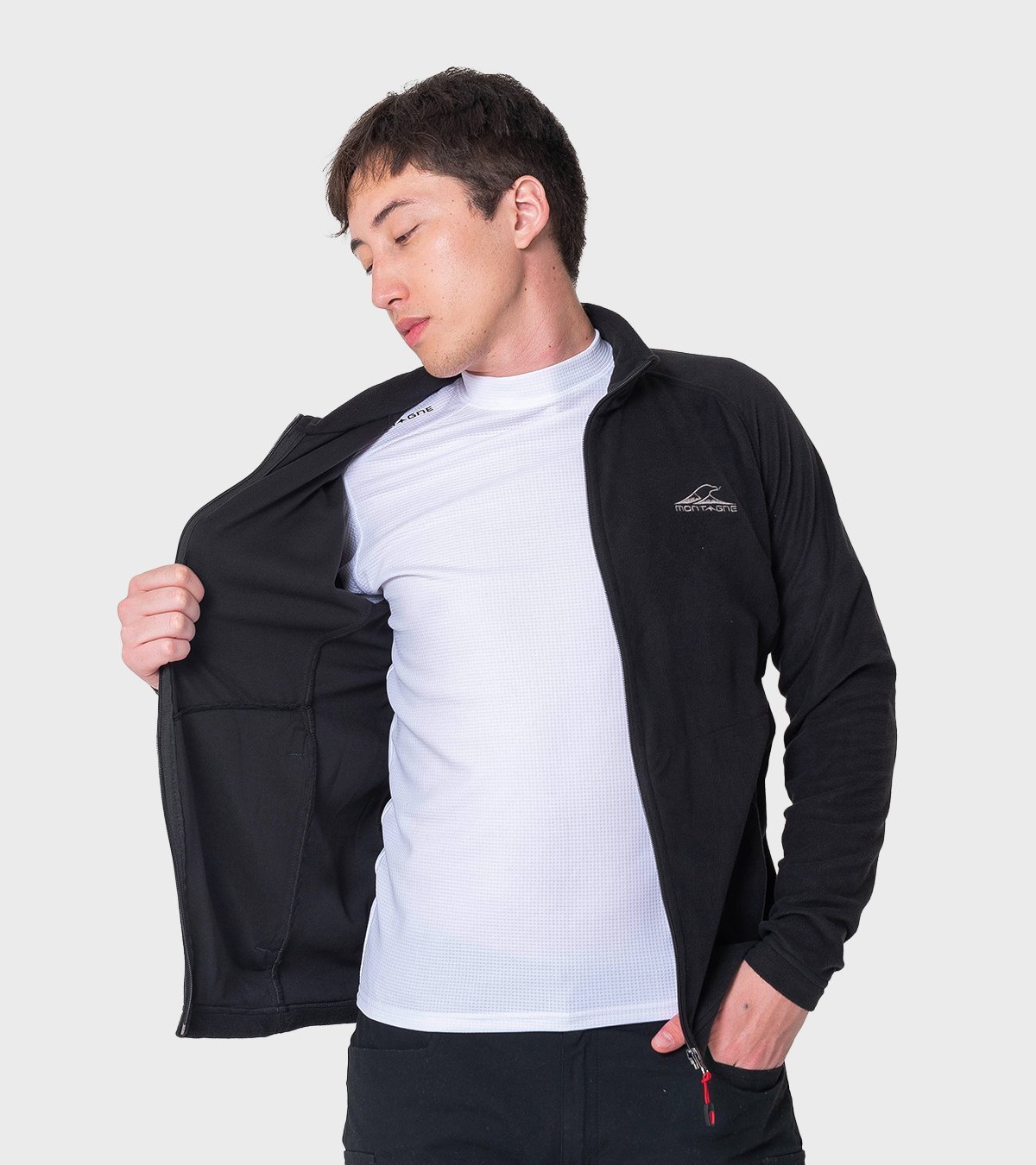 Campera de hombre de micro polar Conor