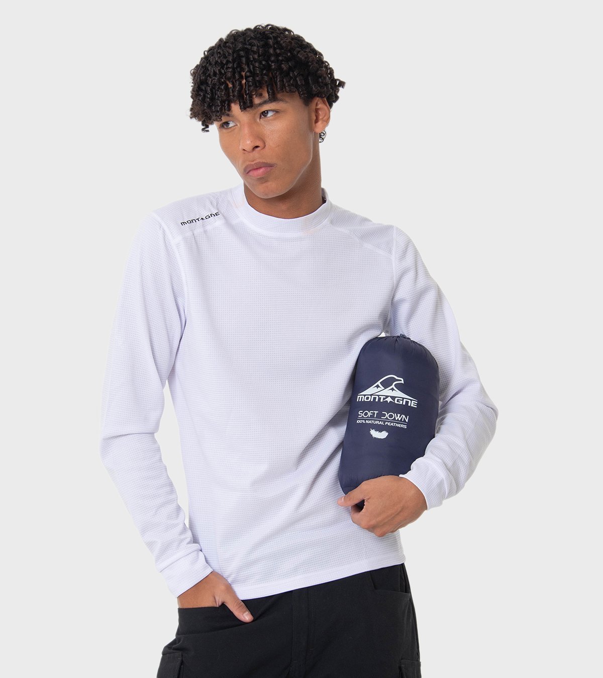 Campera de hombre Novak con capucha