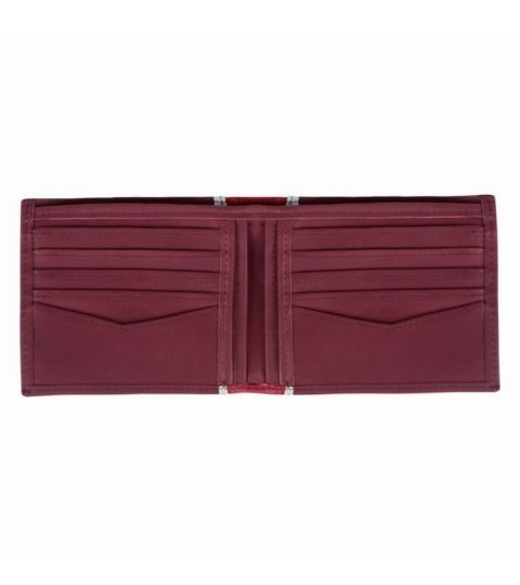 Billetera de cuero de hombre Grant