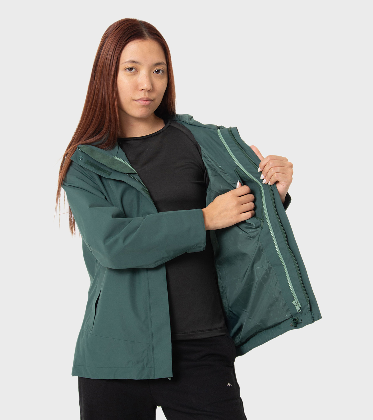 Campera de mujer Riven 3x1