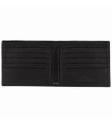 Billetera de cuero de hombre Lock