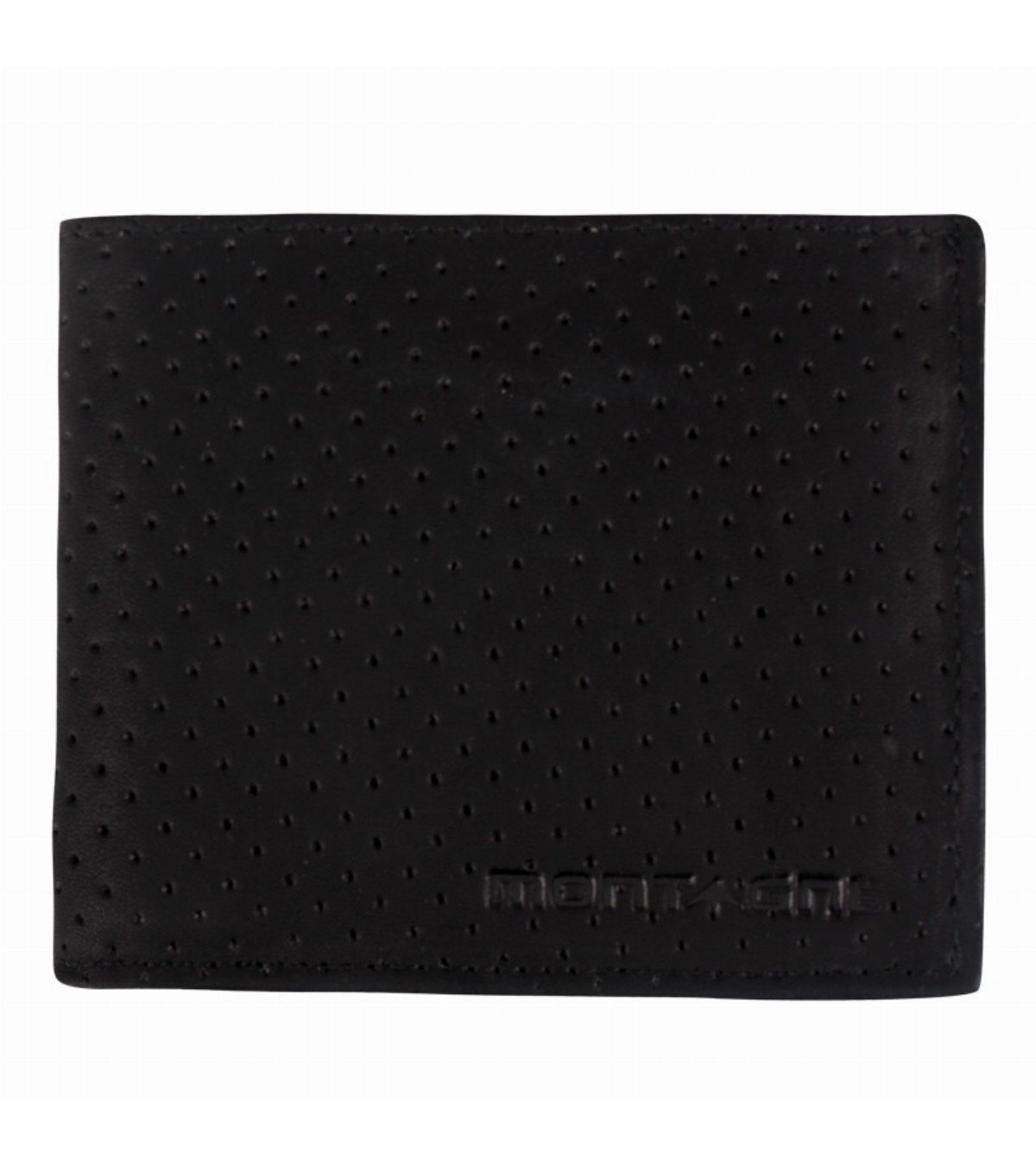 Billetera de cuero de hombre Lock
