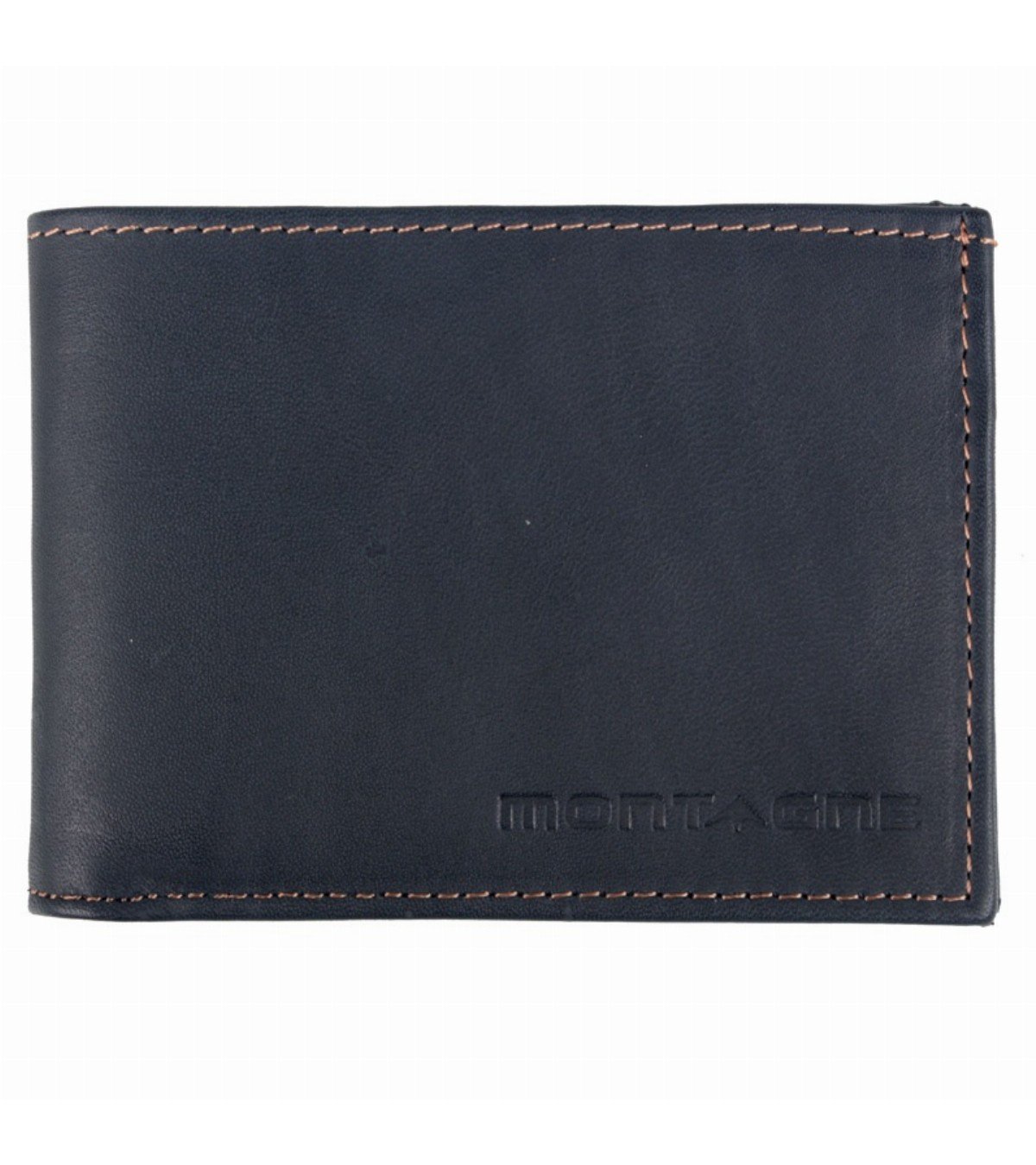 Billetera de cuero de hombre Tom