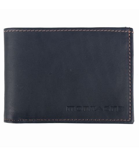 Billetera de cuero de hombre Tom
