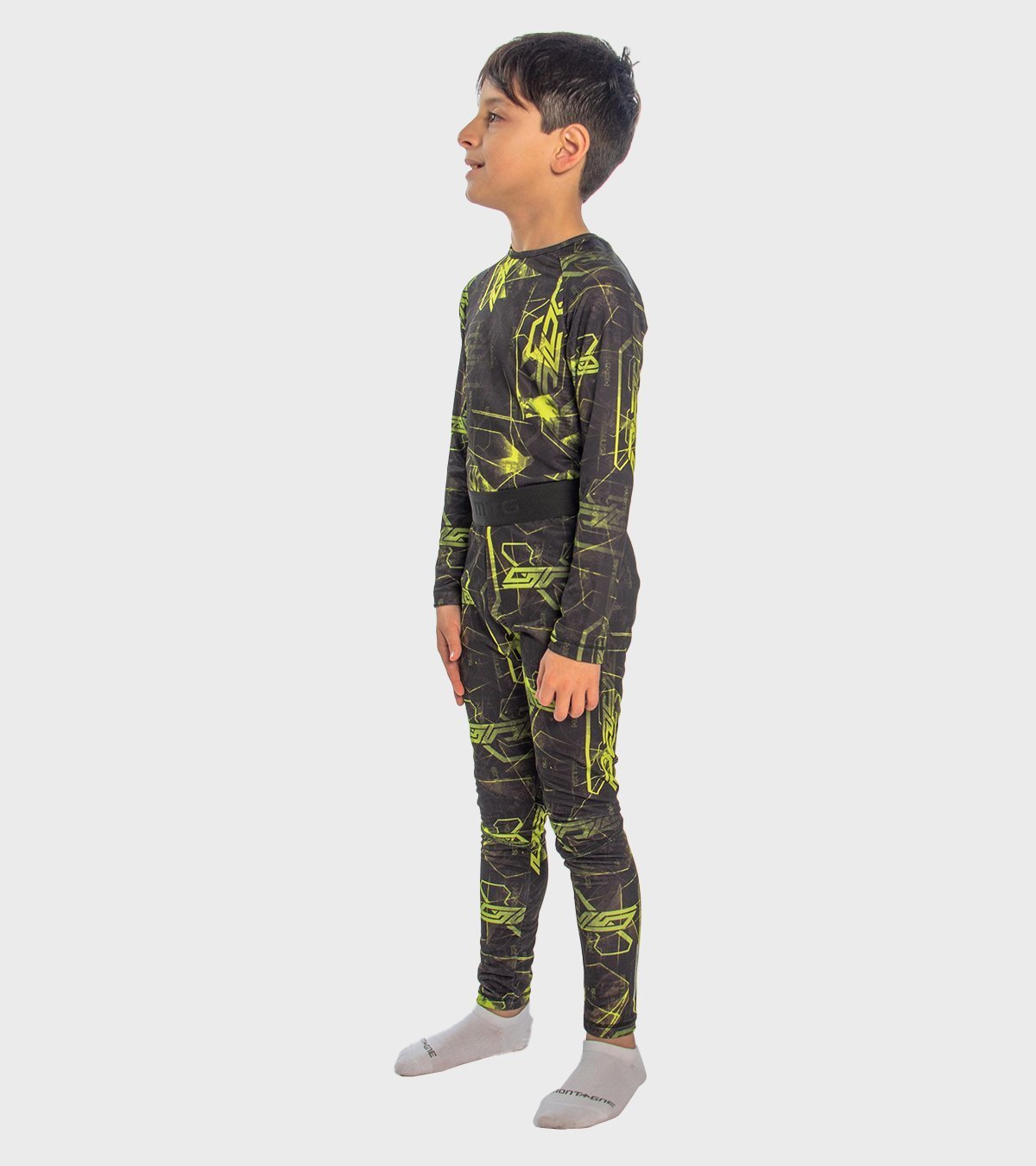 Pantalón térmico de niños Rodeo Print