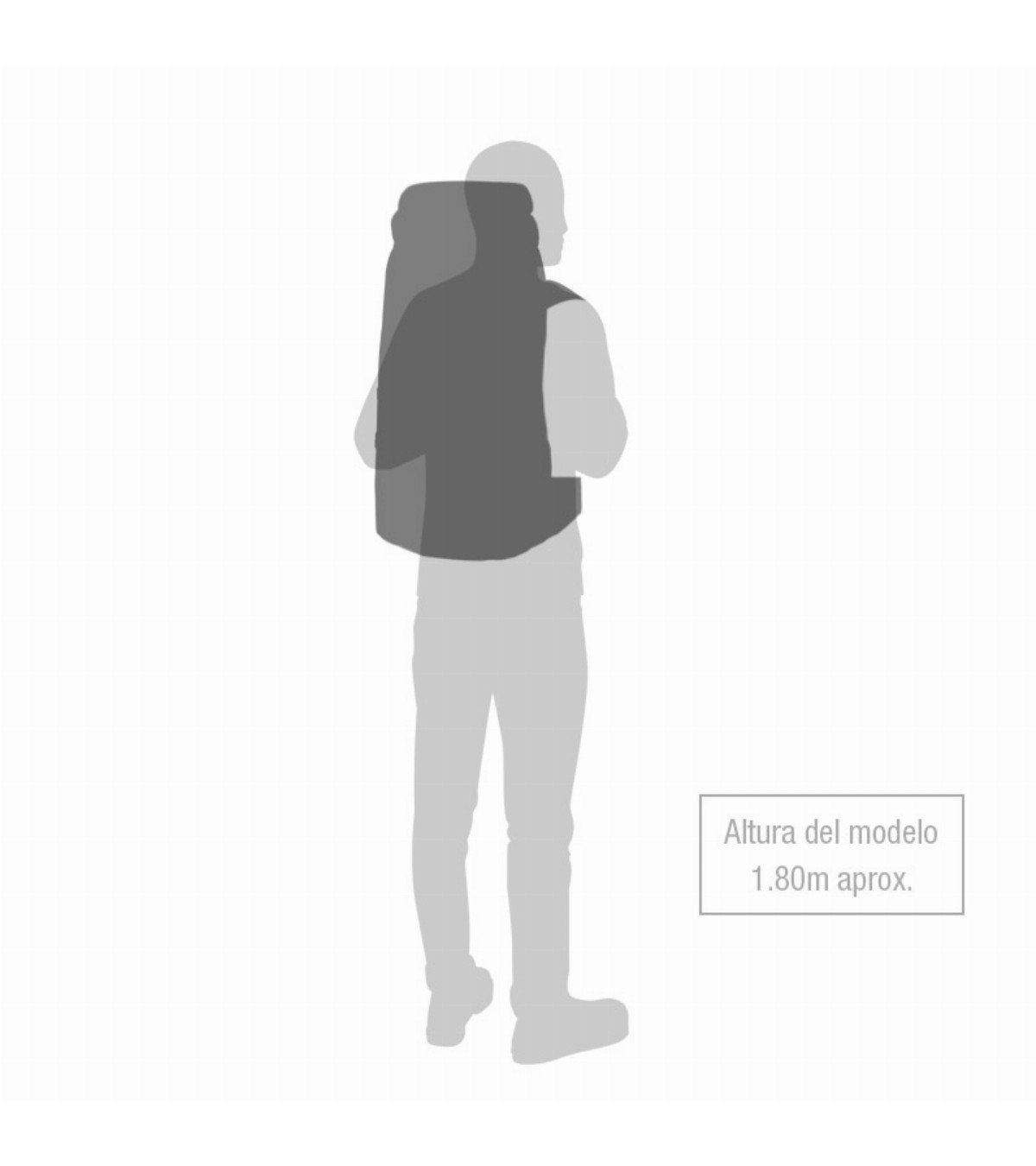 Mochila de trekking Diamond 40lts.