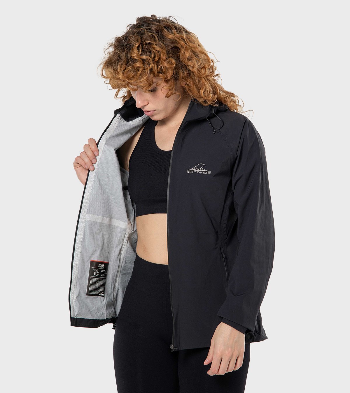 Campera impermeable de mujer Nanostretch M