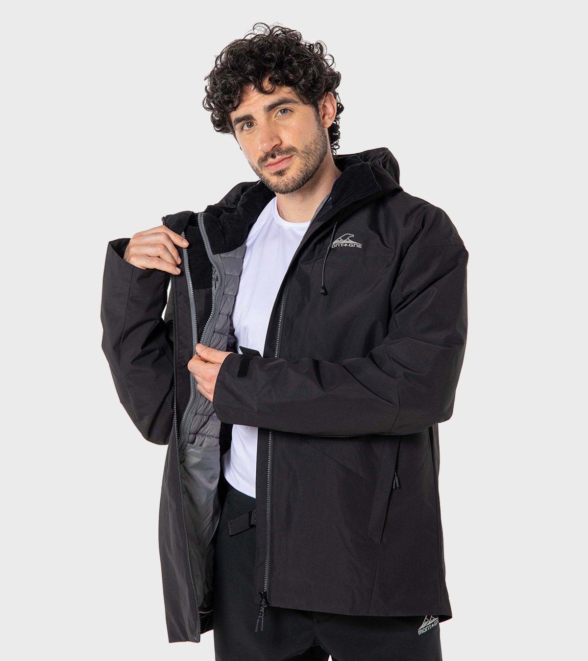 Campera de hombre Eros 3en1