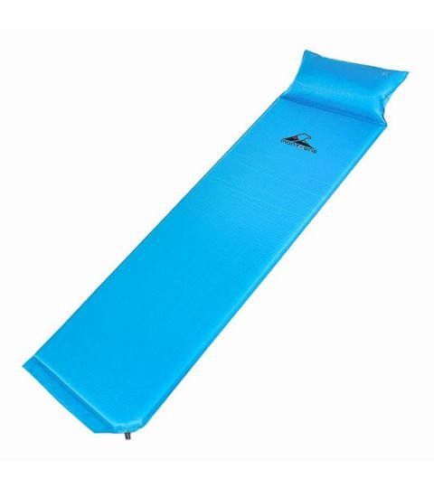 Colchoneta autoinflable con almohada