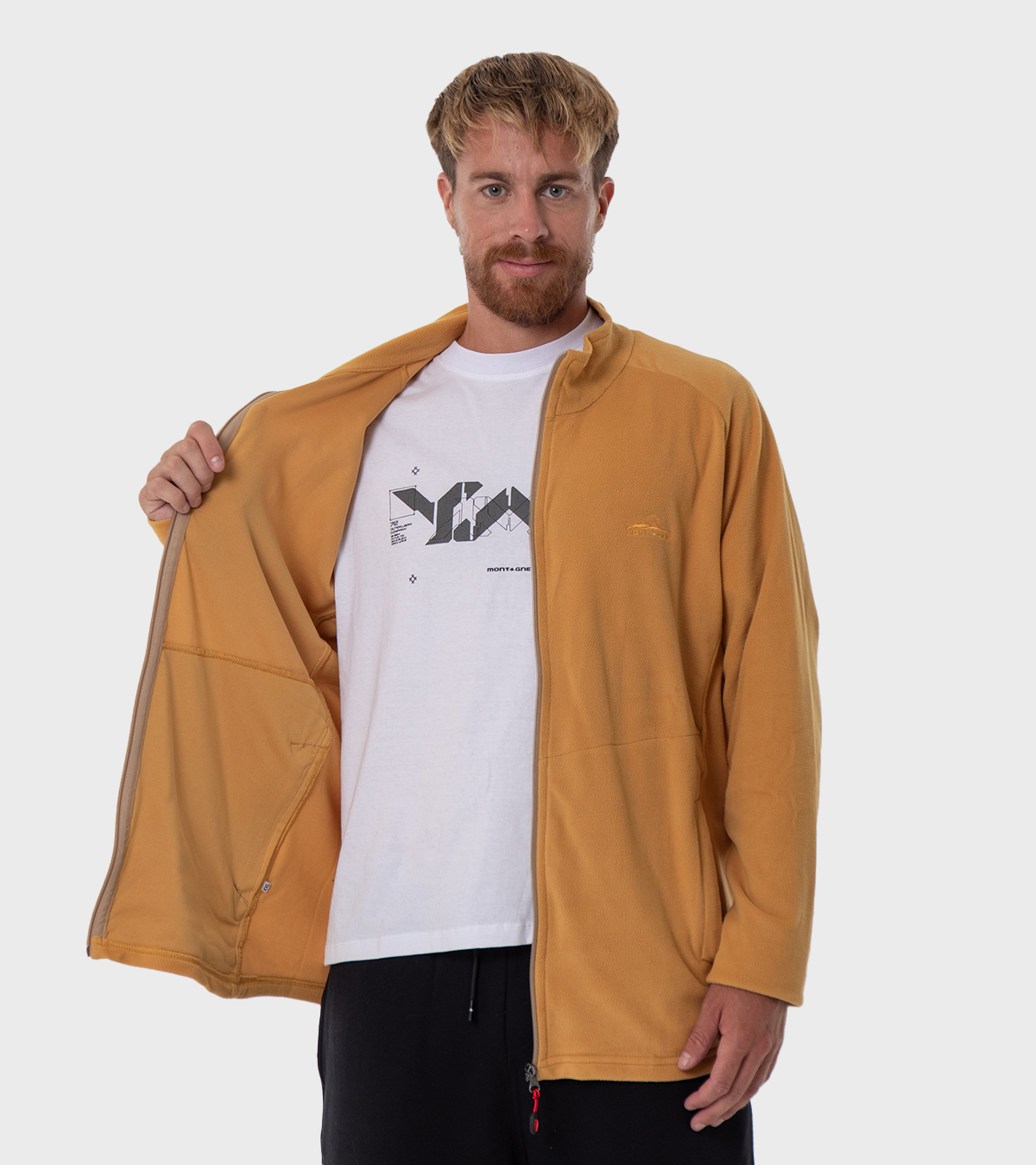 Campera de hombre de micro polar Conor