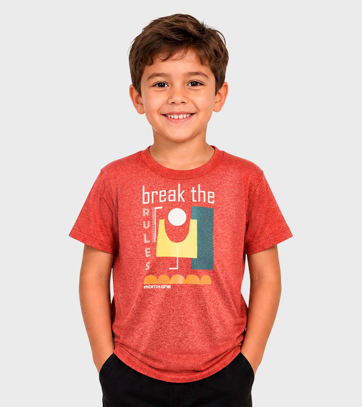 Remera de niños Mondrian