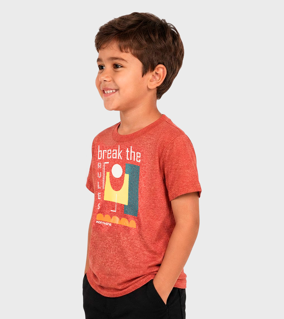 Remera de niños Mondrian