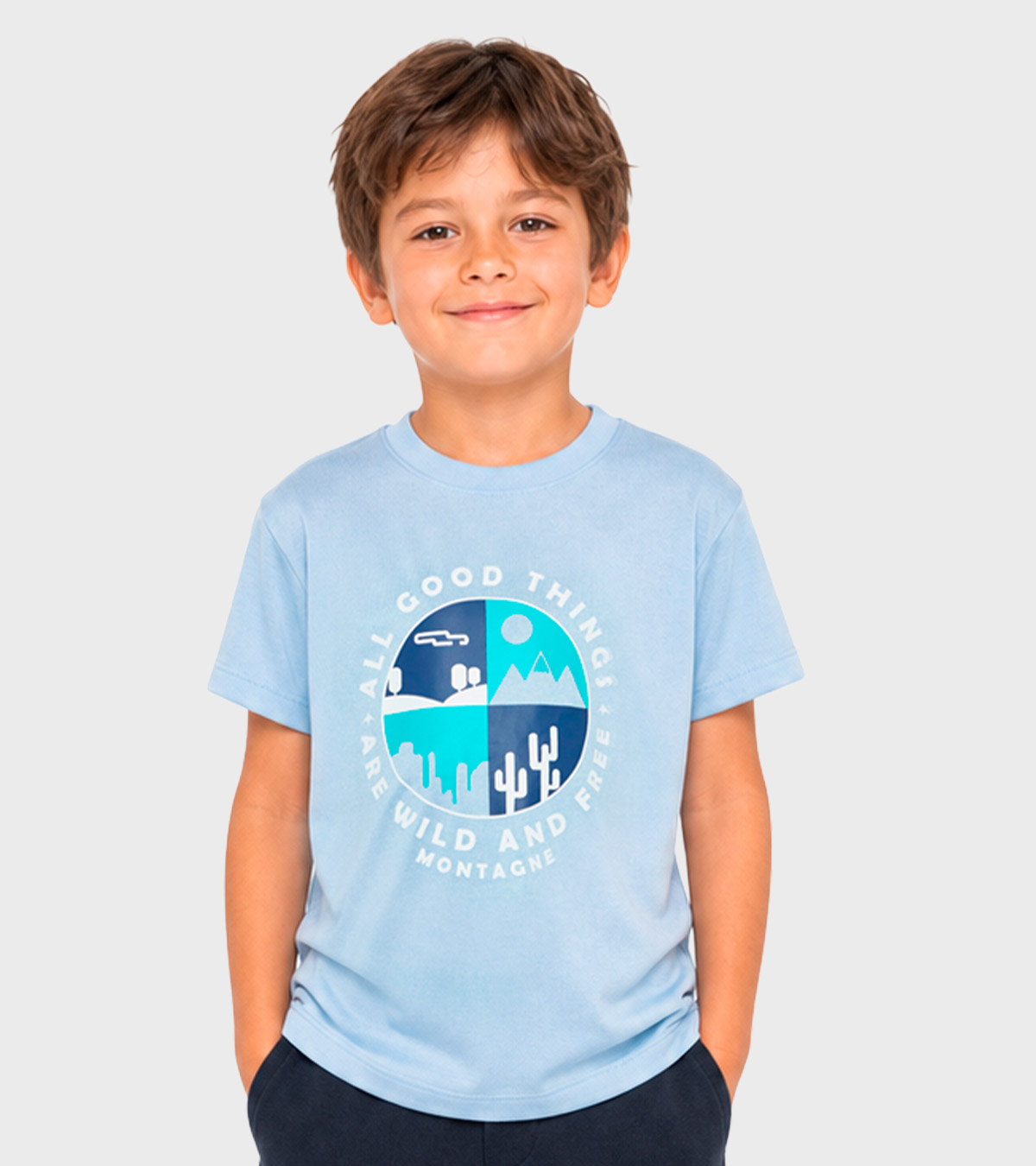 Remera de niños Quadrant 
