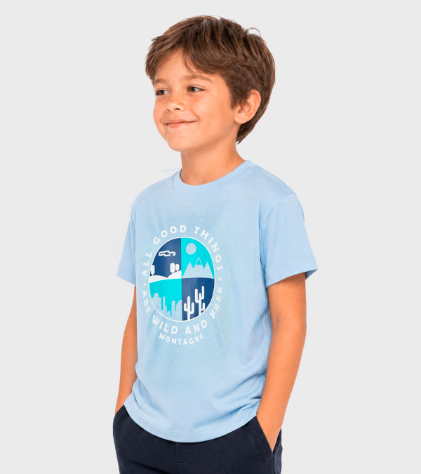 Remera de niños Quadrant 