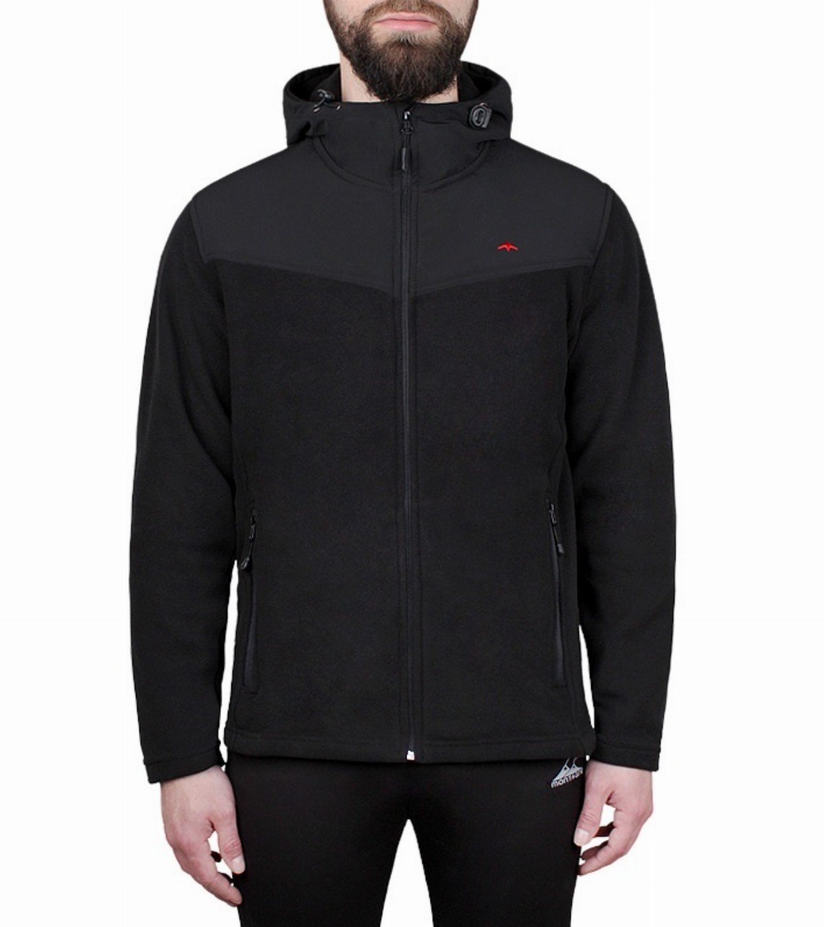 Campera de hombre polar Tibalt con capucha