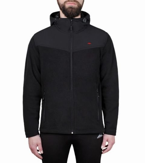 Campera de hombre polar Tibalt con capucha
