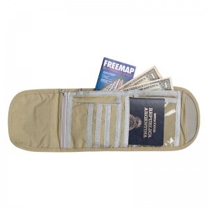 Billetera con colgador natural
