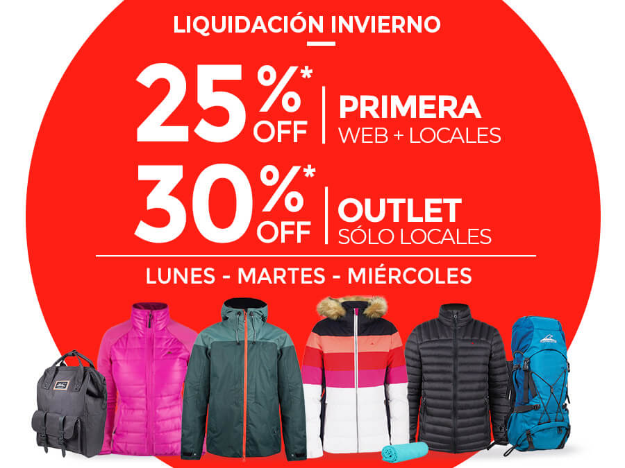 Liquidación Invierno 2018 - Montagne