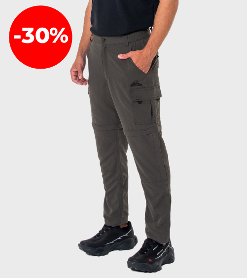  desmontable Sherpa Pantalón de Hombre
