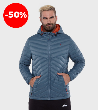 Neegan con capucha Campera de hombre