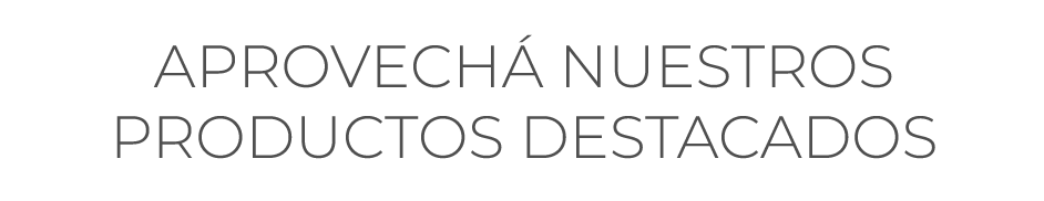 Destacados en nuestra tienda online Montagne